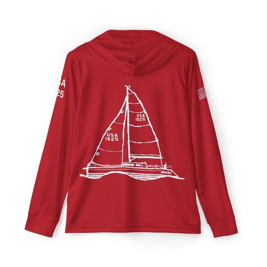 Quick Sail Racing Sailboat Sun Hoodie