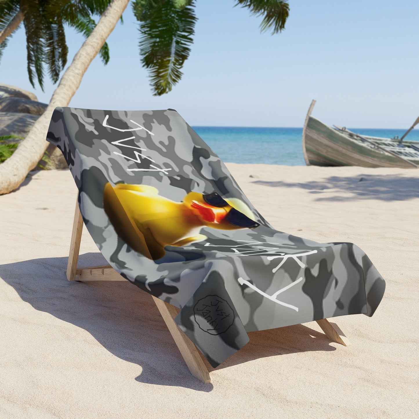 Just Janky Original Duck Beach Towel