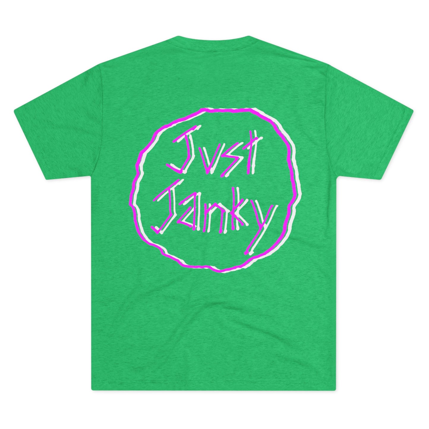 Just Janky Trippie Pink Logo Tee