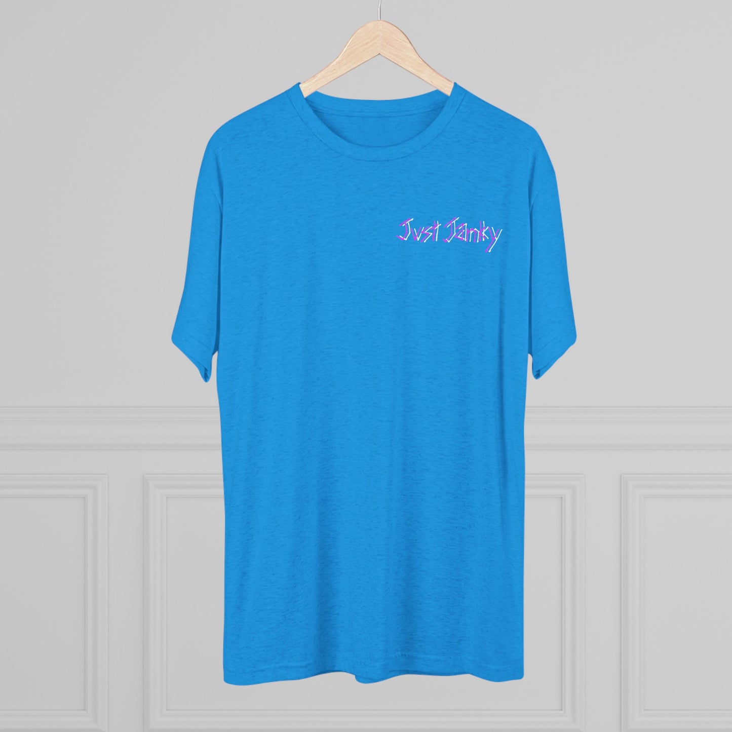 Just Janky Trippie Pink Logo Tee