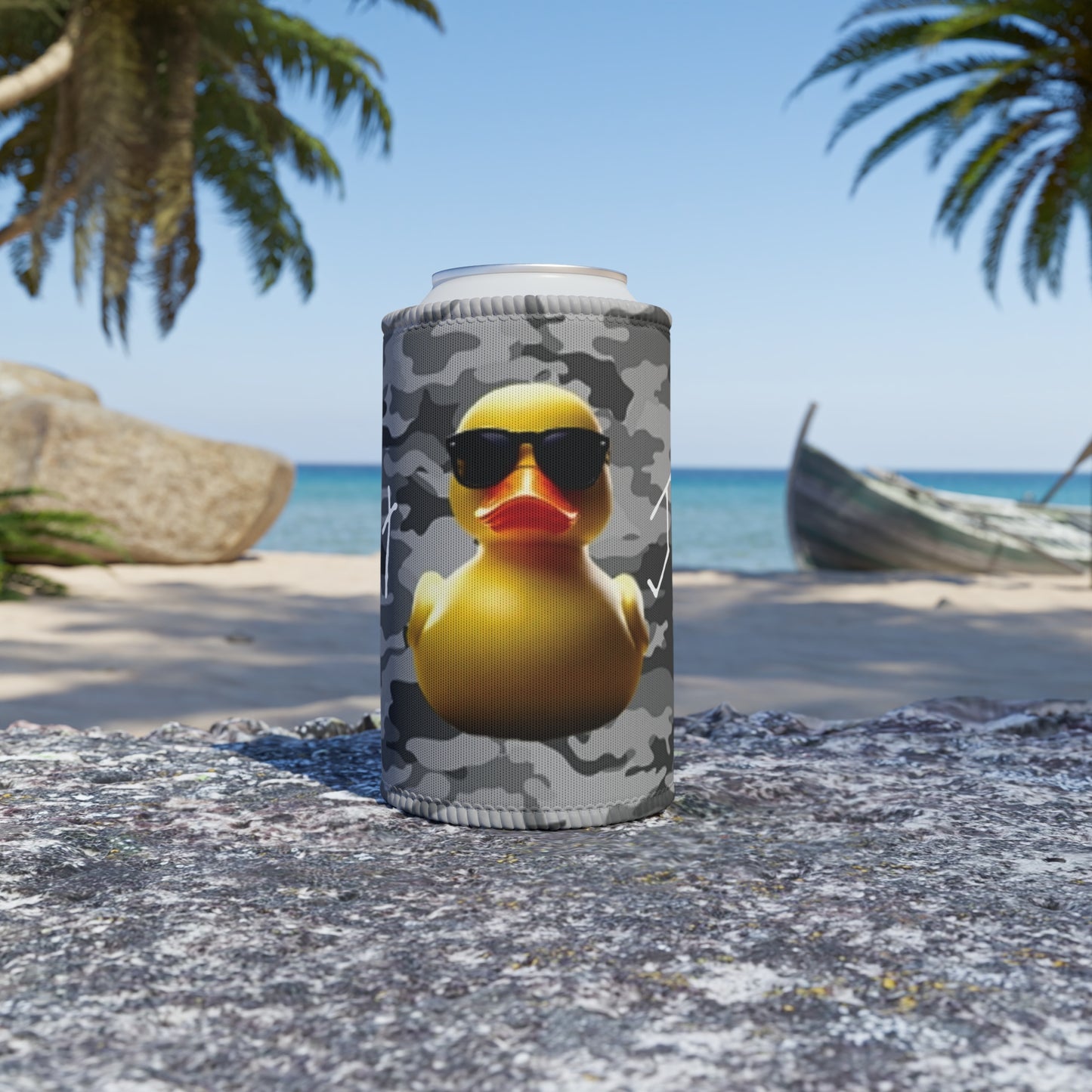 Just Janky Camo Duck Koozie