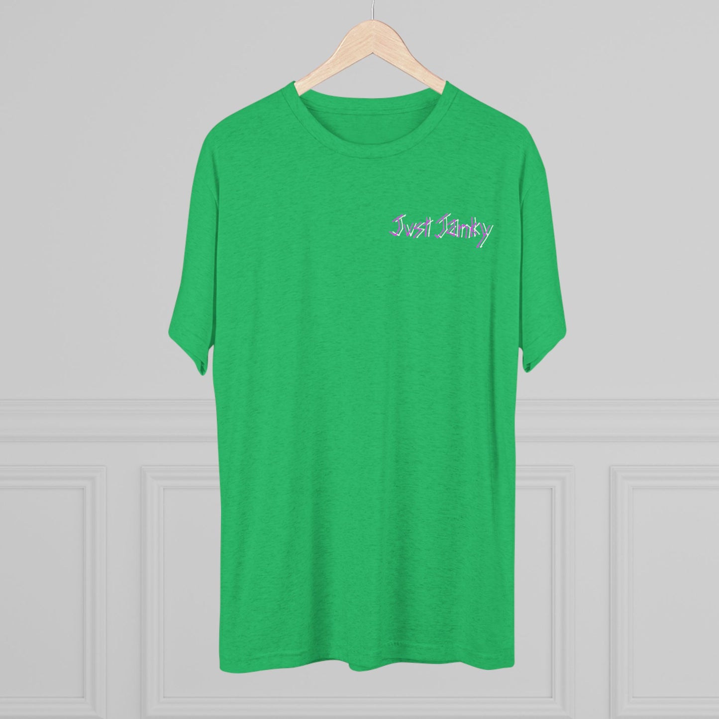 Just Janky Trippie Pink Logo Tee