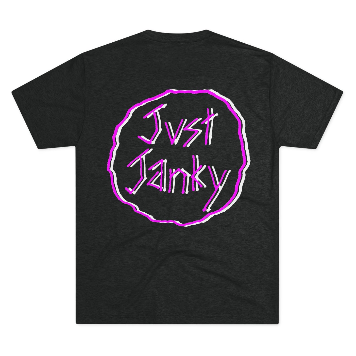 Just Janky Trippie Pink Logo Tee