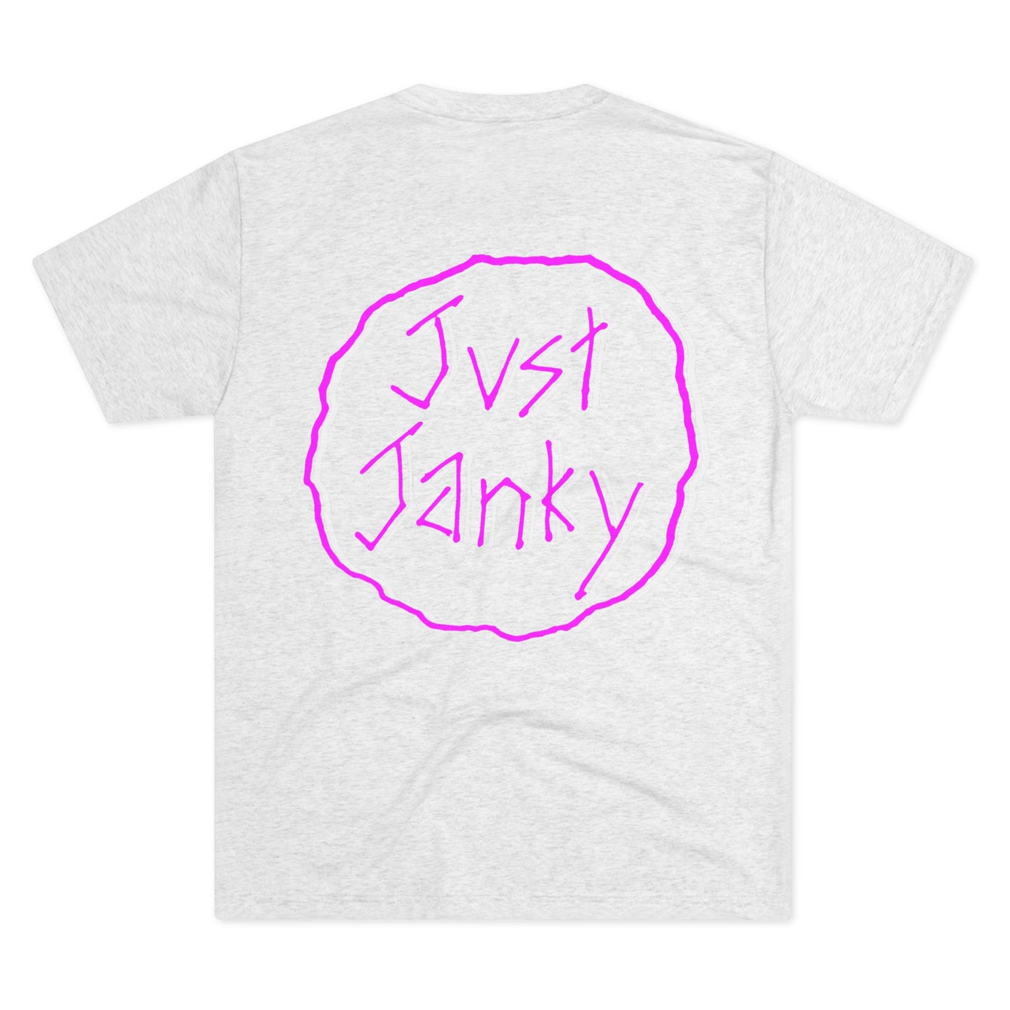 Just Janky Trippie Pink Logo Tee