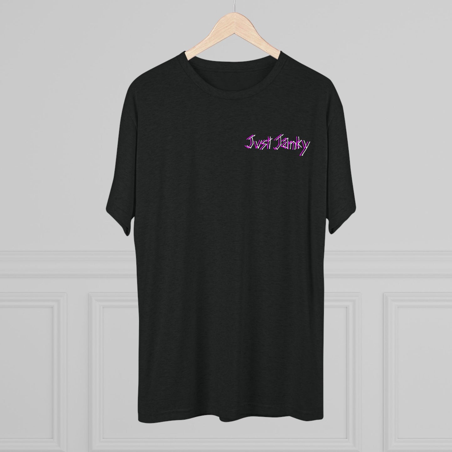 Just Janky Trippie Pink Logo Tee