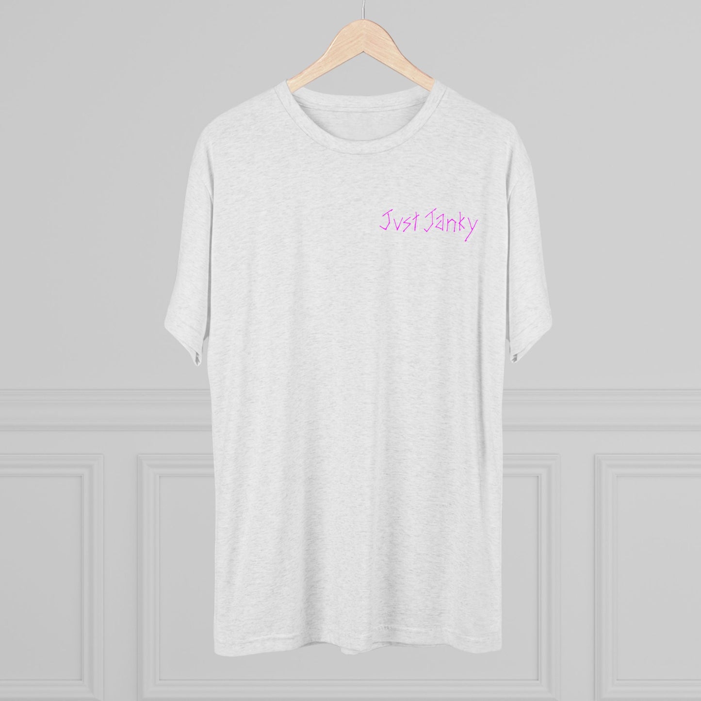 Just Janky Trippie Pink Logo Tee