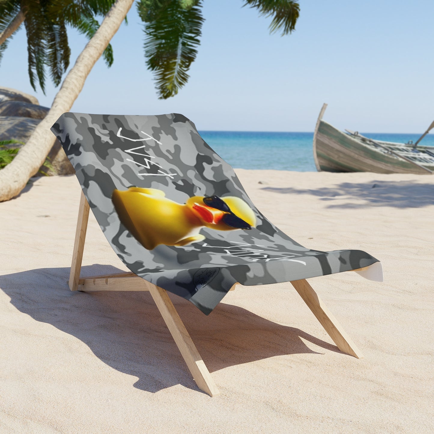 Just Janky Original Duck Beach Towel