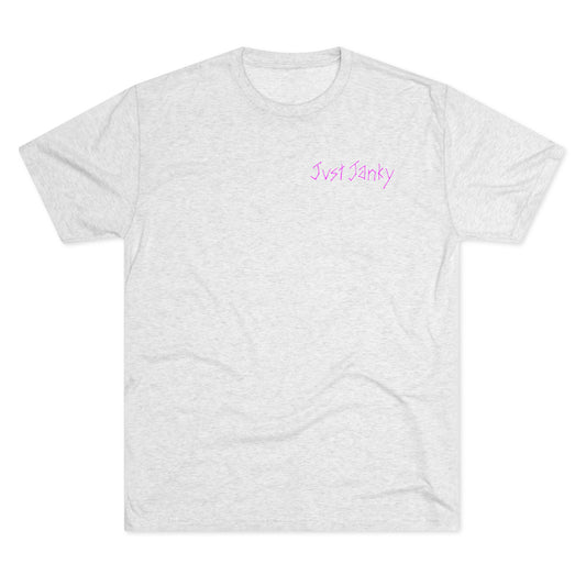 Just Janky Trippie Pink Logo Tee
