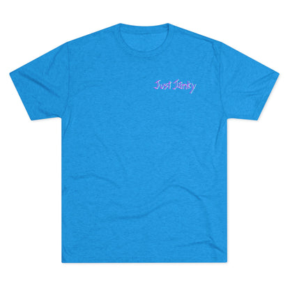 Just Janky Trippie Pink Logo Tee
