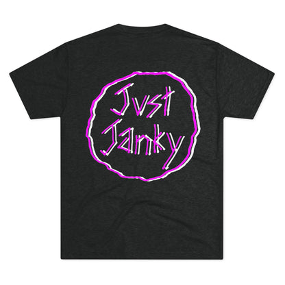 Just Janky Trippie Pink Logo Tee