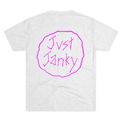 Just Janky Trippie Pink Logo Tee