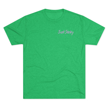 Just Janky Trippie Pink Logo Tee