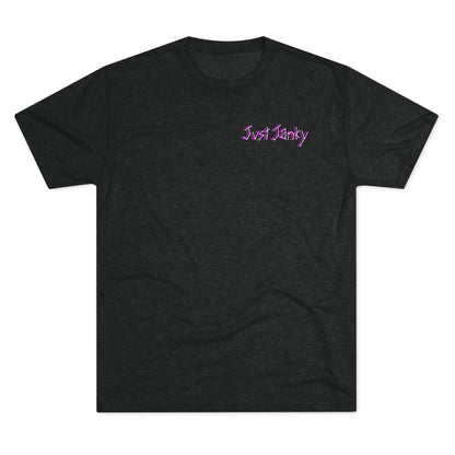 Just Janky Trippie Pink Logo Tee