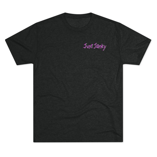 Just Janky Trippie Pink Logo Tee