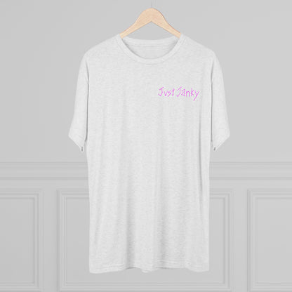 Just Janky Trippie Pink Logo Tee